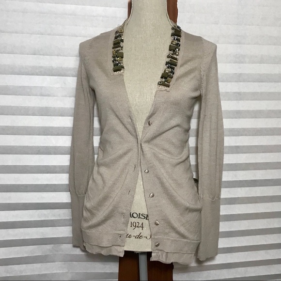The Loft Jeweled Cardigan - Picture 1 of 6